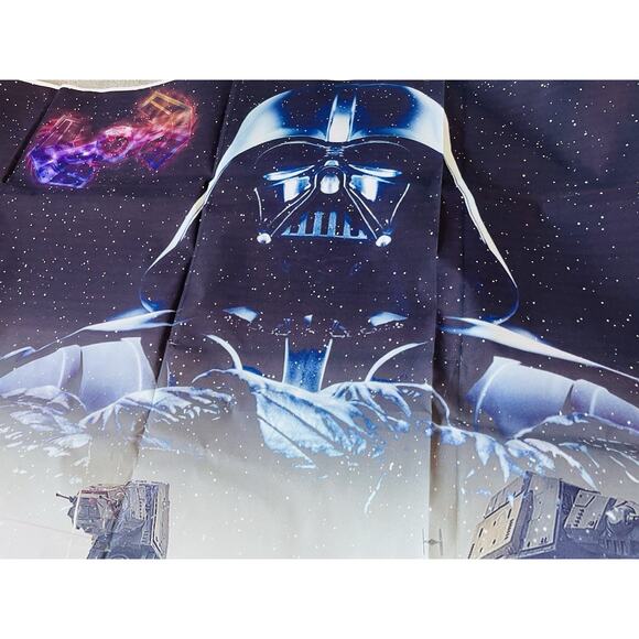 Star Wars Wall Banner Party Back Drop Darth Vader Storm Troopers 59" x 39" - Picture 11 of 12
